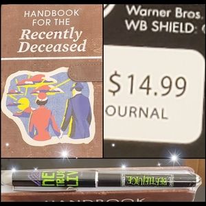 Beetlejuice Journal With Pen